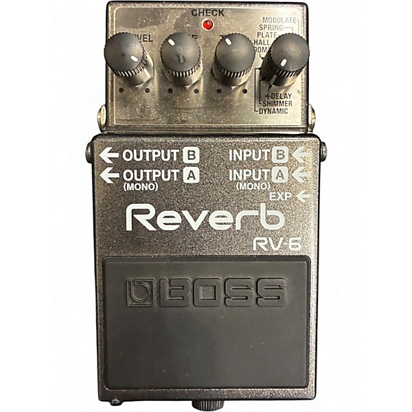Used BOSS RV6 Digital Reverb Effect Pedal