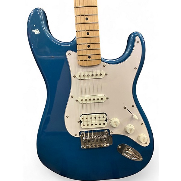 Used Squier Affinity Stratocaster HSS Lake Placid Blue Solid Body Electric Guitar