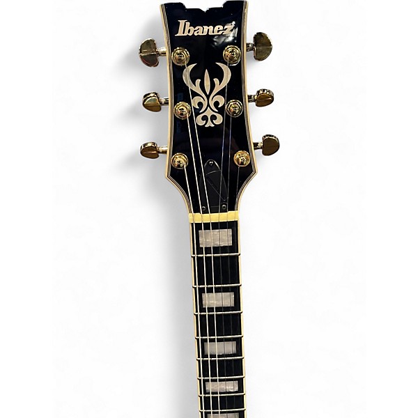 Used Ibanez AM93ME-NT Brown Sunburst Hollow Body Electric Guitar