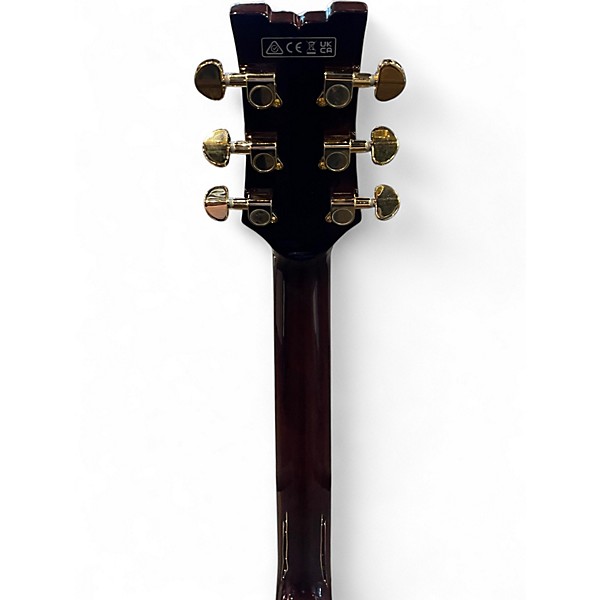Used Ibanez AM93ME-NT Brown Sunburst Hollow Body Electric Guitar
