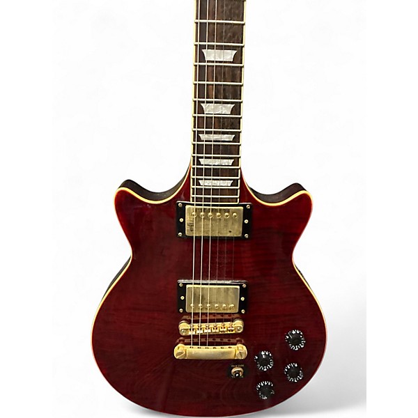 Used Epiphone Genesis Deluxe Pro Wine Red Solid Body Electric Guitar