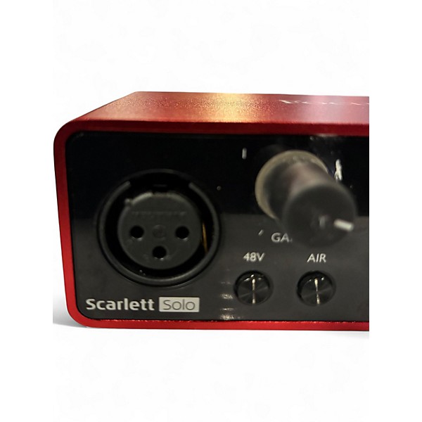 Used Focusrite Scarlett Solo Gen 3 Audio Interface