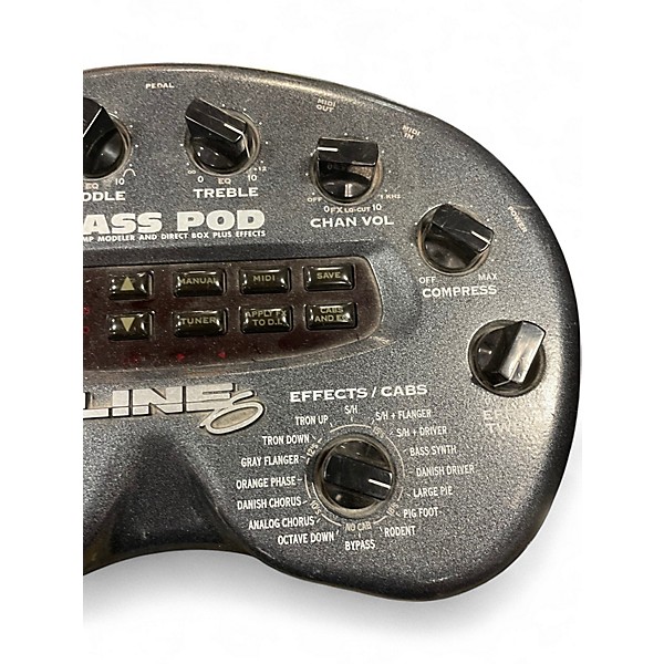 Used Line 6 Bass Pod Effect Processor