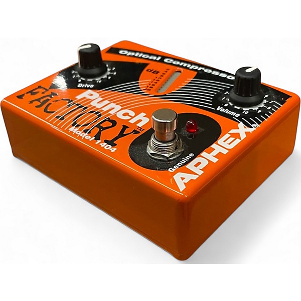 Used Aphex Punch Factory Optical Compressor Effect Pedal