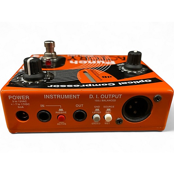 Used Aphex Punch Factory Optical Compressor Effect Pedal