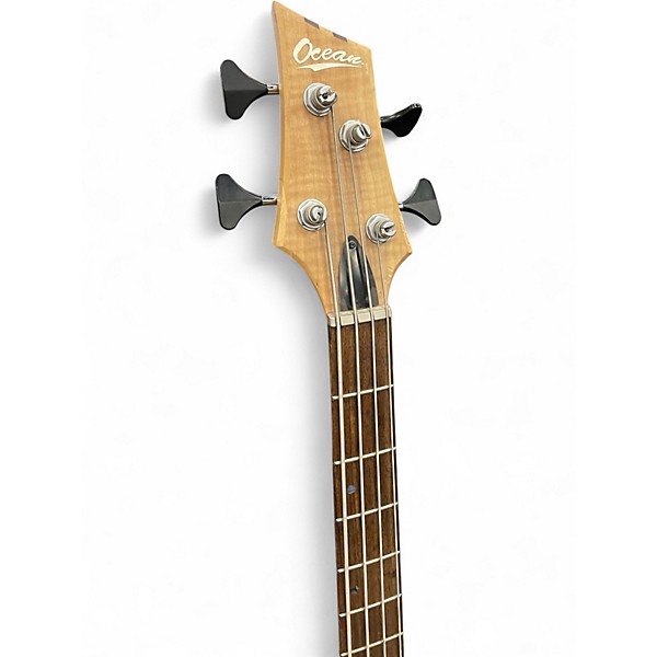 Used Laguna TB75 Natural Electric Bass Guitar