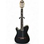 Used Ibanez TOD10L Black Classical Acoustic Electric Guitar thumbnail