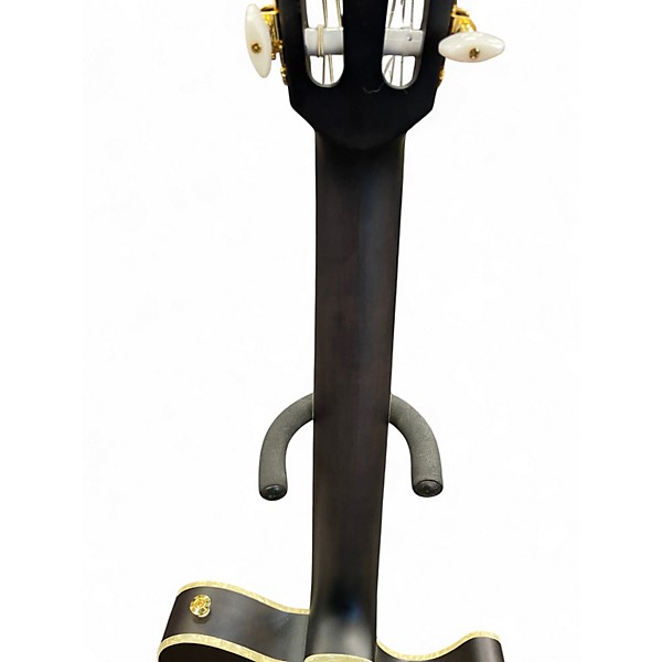 Used Ibanez TOD10L Black Classical Acoustic Electric Guitar