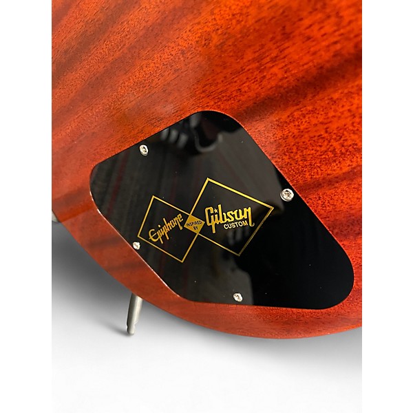 Used Epiphone Inspired by Gibson Custom 1960 Les Paul Standard Reissue Iced Tea Electric Guitar