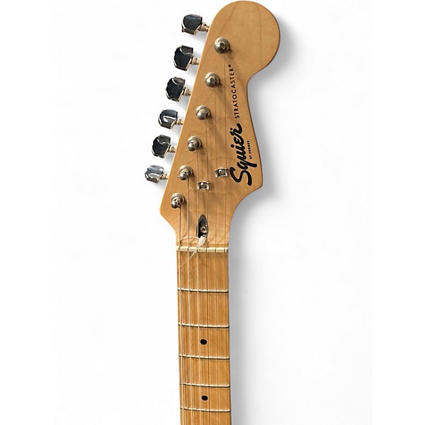 Used Squier SONIC STRATOCASTER Arctic White Solid Body Electric Guitar