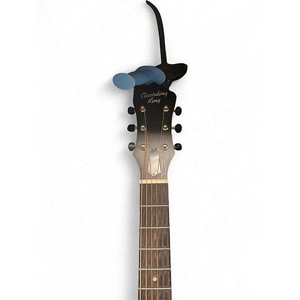 Used Recording King RM-993 Black Chrome Acoustic Guitar