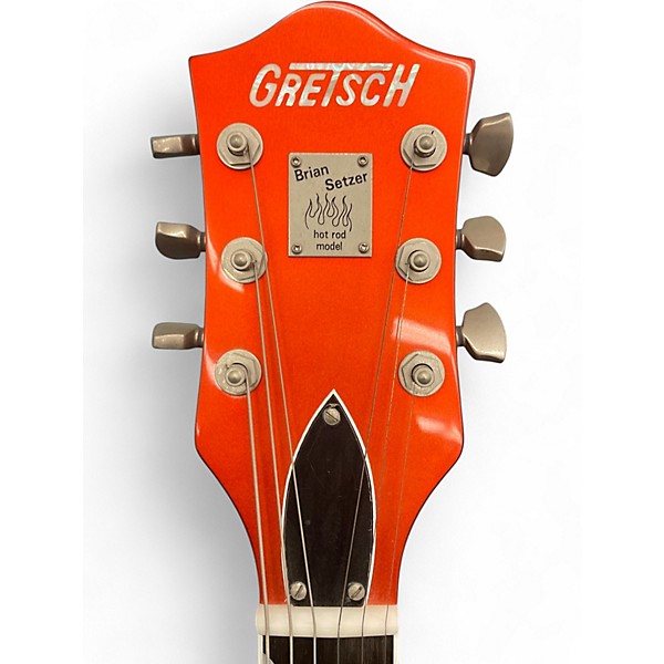 Used Gretsch Guitars G6120SHTTV Candy Apple Red Hollow Body Electric Guitar