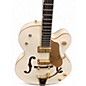 Used 2008 Gretsch Guitars G6136T White Falcon Bigsby White Hollow Body Electric Guitar