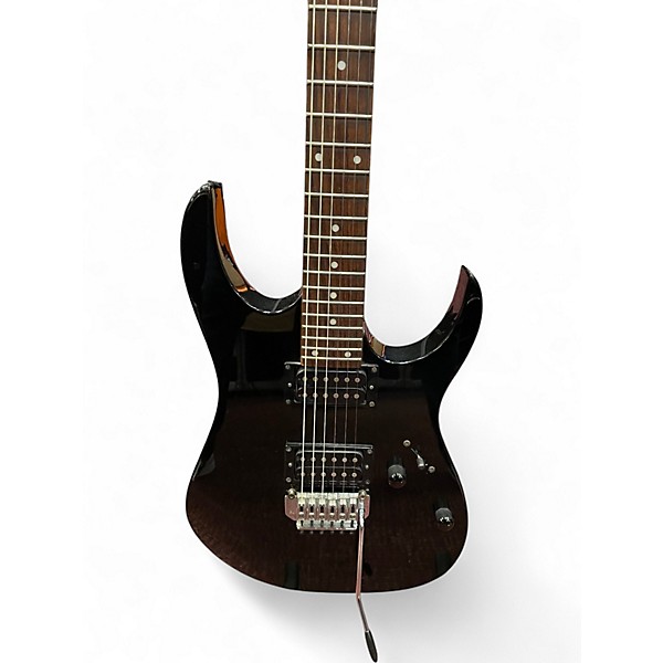 Used Ibanez RG120 Black Solid Body Electric Guitar