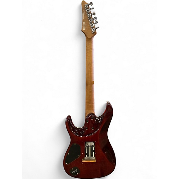 Used Ibanez AZ47P1QM Brown Sunburst Solid Body Electric Guitar