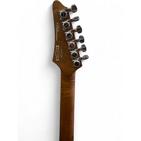 Used Ibanez AZ47P1QM Brown Sunburst Solid Body Electric Guitar