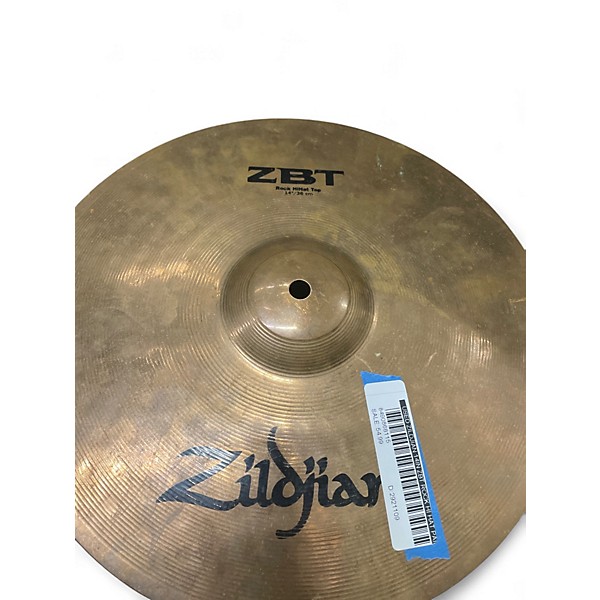 Used Zildjian 14in ZBT Rock Hi Hat Pair Cymbal