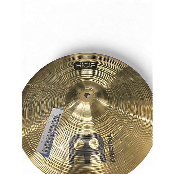 Used MEINL 13in HCS Hi Hat Pair Cymbal