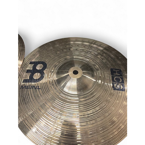 Used MEINL 13in HCS Hi Hat Pair Cymbal