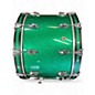 Used Ludwig 4 Piece Classic Maple GREEN SPARKLE Drum Kit