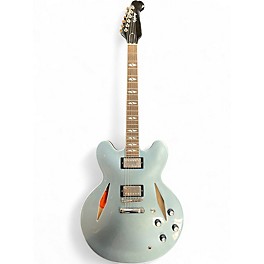 Used Epiphone DG-335 Dave Grohl Signature Blue Hollow Body Electric Guitar