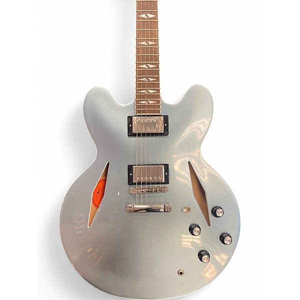 Used Epiphone DG-335 Dave Grohl Signature Blue Hollow Body Electric Guitar