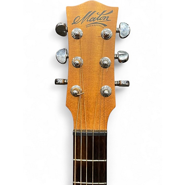 Used Maton EBG808L Natural Acoustic Electric Guitar