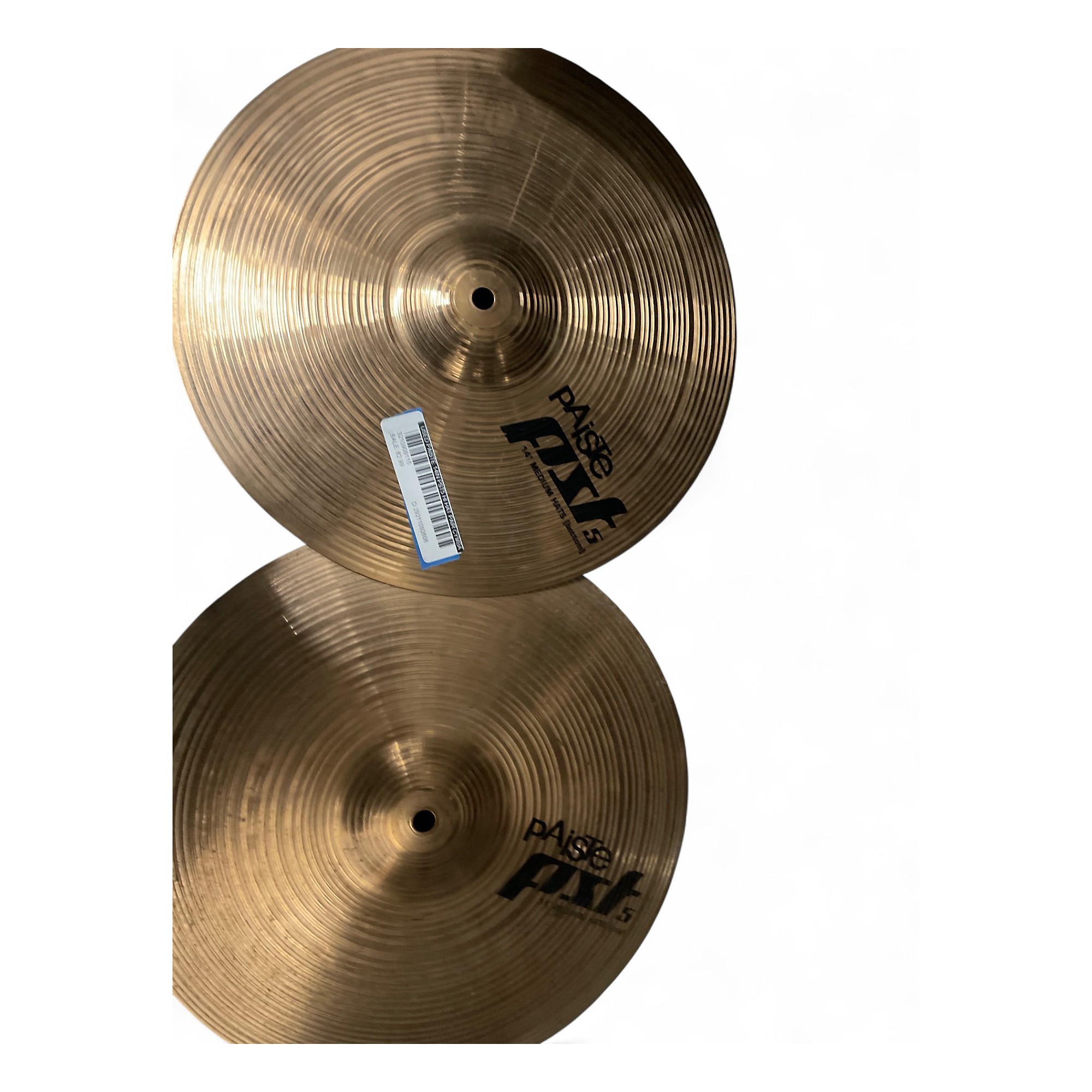 パーカッション・打楽器 PAisTe Used Paiste 14in PST5 Hi Hat Pair Cymbal 33 | Guitar Center
