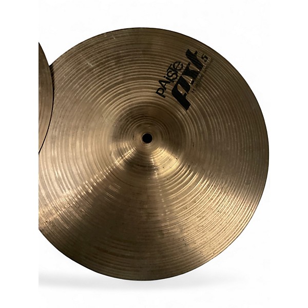Used Paiste 14in PST5 Hi Hat Pair Cymbal