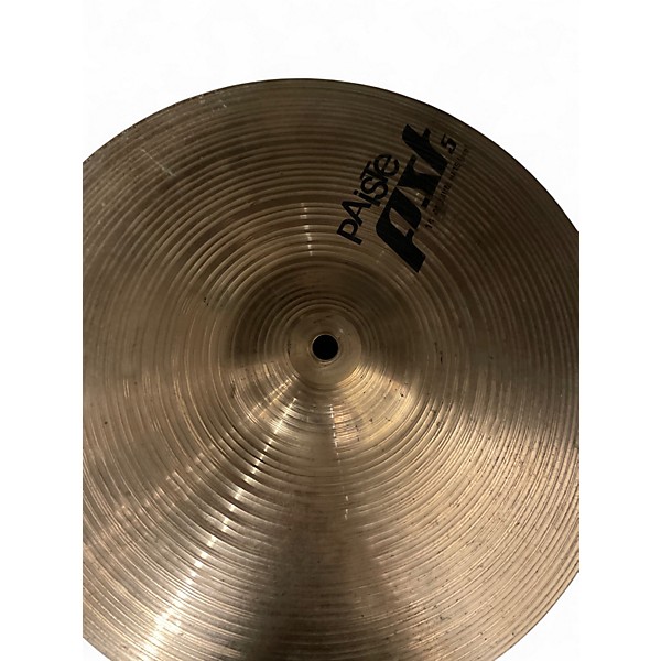 Used Paiste 14in PST5 Hi Hat Pair Cymbal