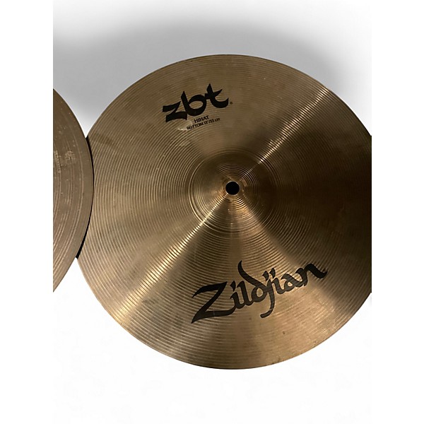 Used Zildjian 13in ZBT Hi Hat Pair Cymbal