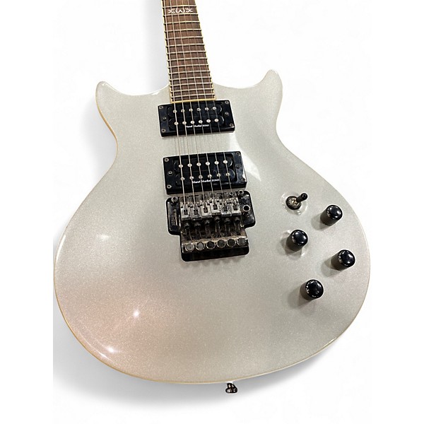 Used Washburn TB-400 Silver Solid Body Electric Guitar