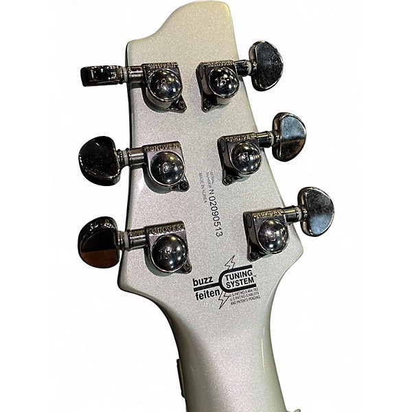 Used Washburn TB-400 Silver Solid Body Electric Guitar