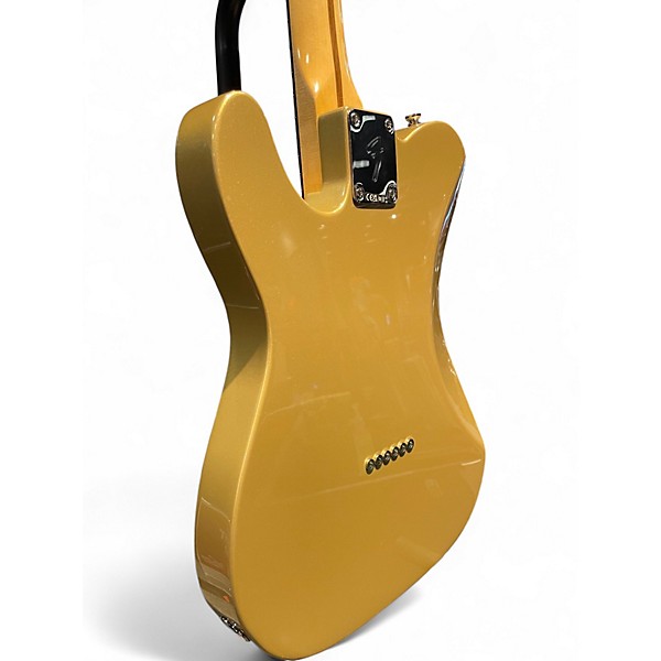 Used 2025 Fender Chris Shiflett Telecaster Deluxe Shoreline Gold Solid Body Electric Guitar