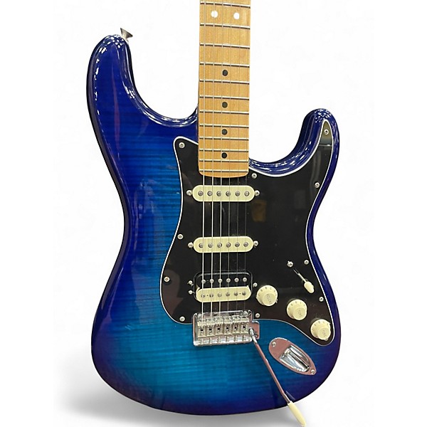 Used 2019 Fender Player Stratocaster HSS Blue Burst Solid Body Electric Guitar