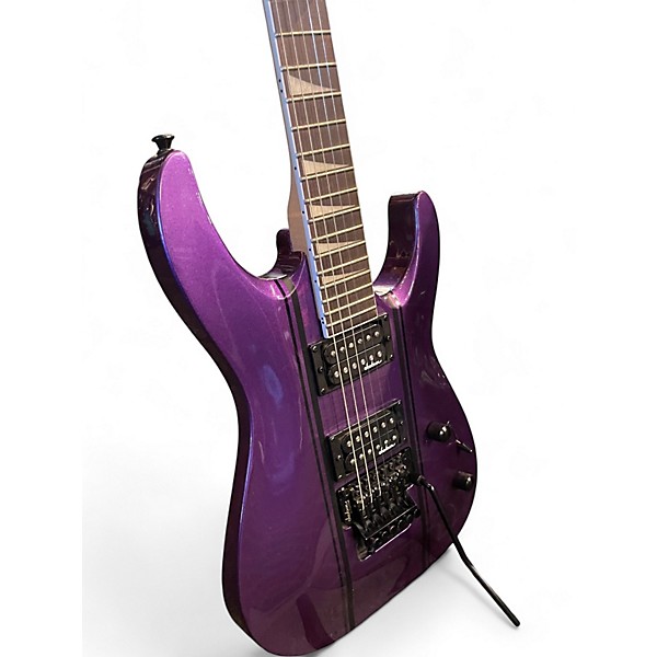 Used Jackson JS32 Dinky Purple Solid Body Electric Guitar