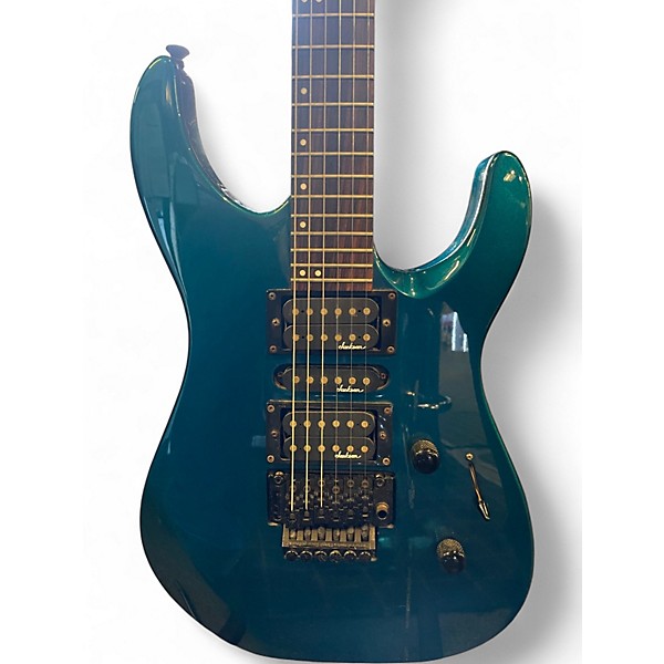 Used Jackson PERFORMER DINKY Turquoise Solid Body Electric Guitar
