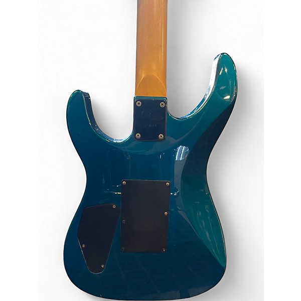Used Jackson PERFORMER DINKY Turquoise Solid Body Electric Guitar