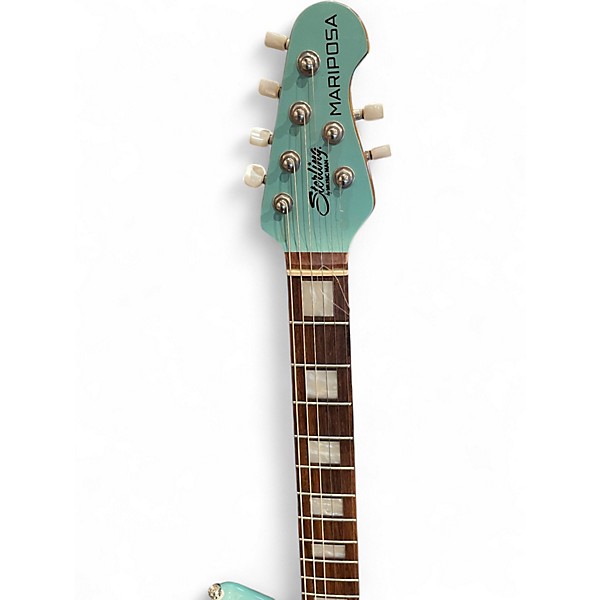 Used 2020s Sterling by Music Man MARIPOSA GREEN Solid Body Electric Guitar