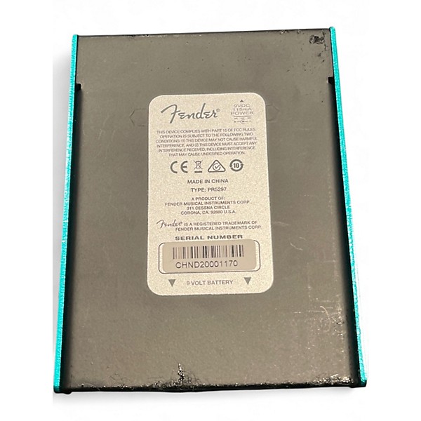 Used 2020s Fender MARINE LAYER REVERB Effect Pedal