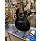Used Ovation Celebrity CC057 Black Acoustic Electric Guitar