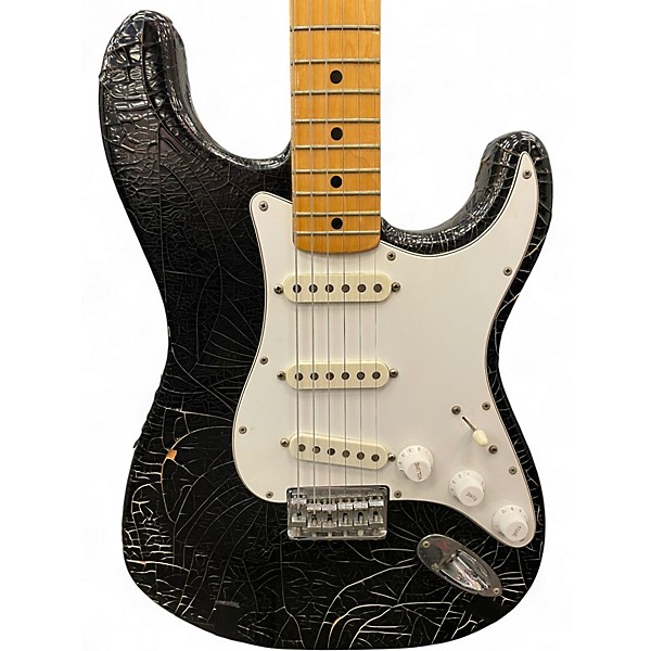 Vintage 1979 Fender STRATOCASTER Black Solid Body Electric Guitar