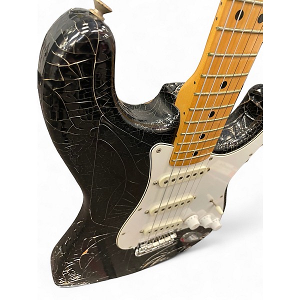 Vintage 1979 Fender STRATOCASTER Black Solid Body Electric Guitar