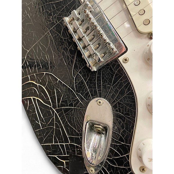 Vintage 1979 Fender STRATOCASTER Black Solid Body Electric Guitar