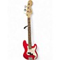 Used Squier MINI PRECISION DAKOTA RED Electric Bass Guitar thumbnail