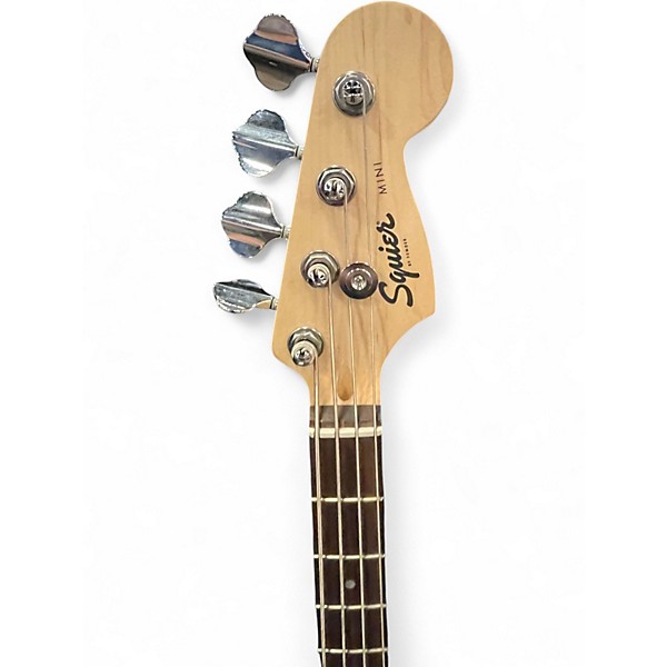 Used Squier MINI PRECISION DAKOTA RED Electric Bass Guitar