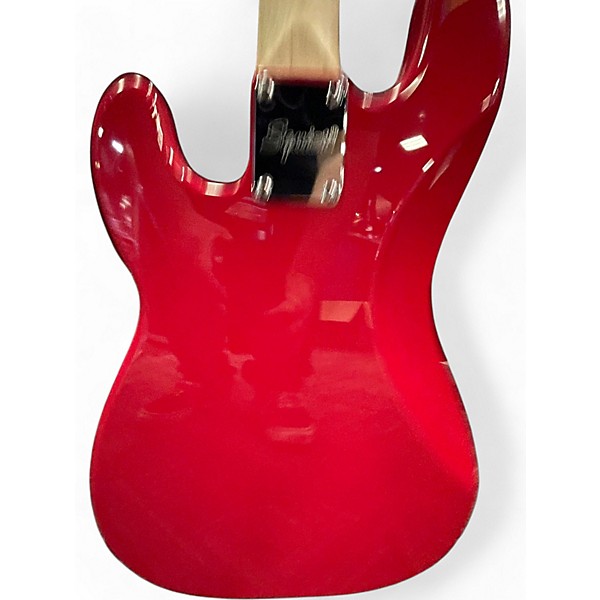 Used Squier MINI PRECISION DAKOTA RED Electric Bass Guitar