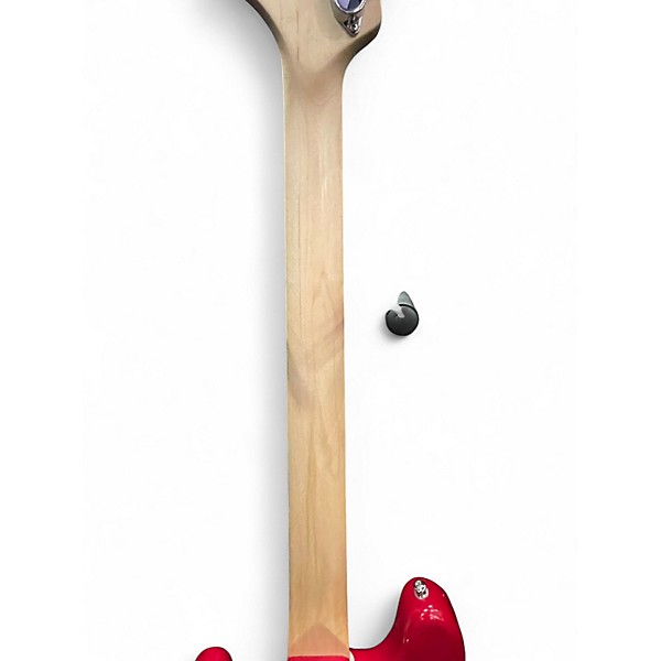 Used Squier MINI PRECISION DAKOTA RED Electric Bass Guitar