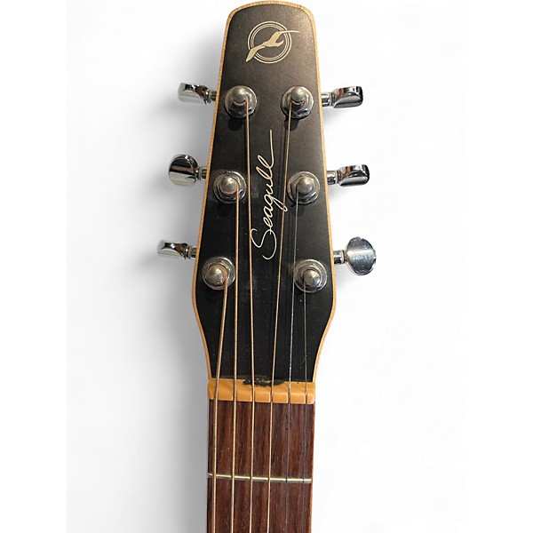 Used Seagull Entourage Rustic Mini Jumbo 2 Color Sunburst Acoustic Guitar
