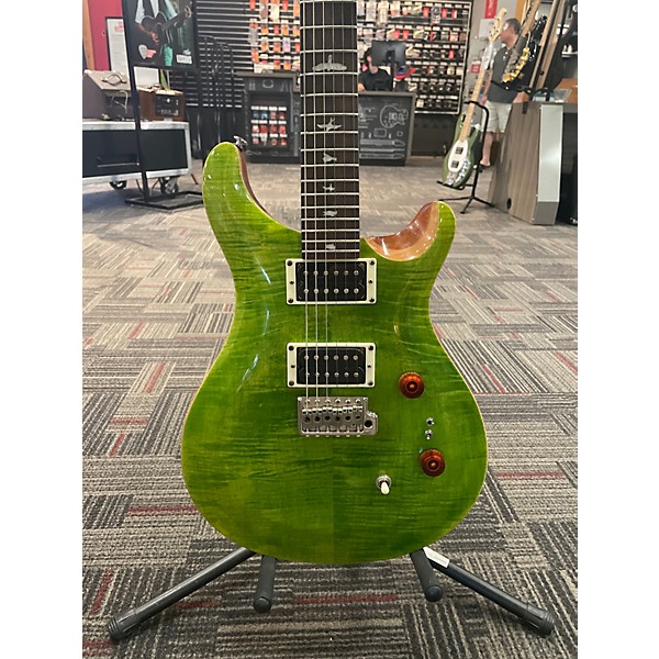 Used PRS SE SPECIAL 24 08 Trans Green Solid Body Electric Guitar